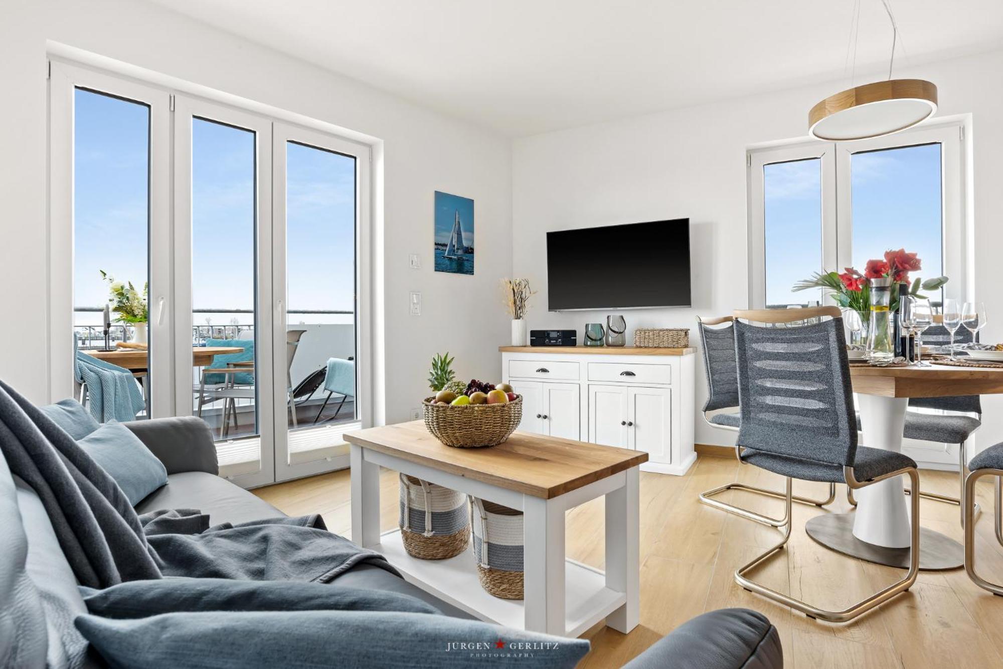 Sea Apartment Mojo- Meerblick, Infrarotauna, Terrasse Olpenitz Exterior photo